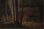 Winslow Homer In Front of Yorktown oil painting on canvas